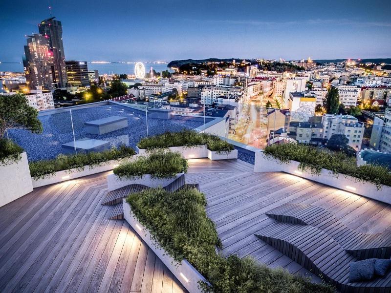 Portova Gdynia Sea View Leilighet Eksteriør bilde