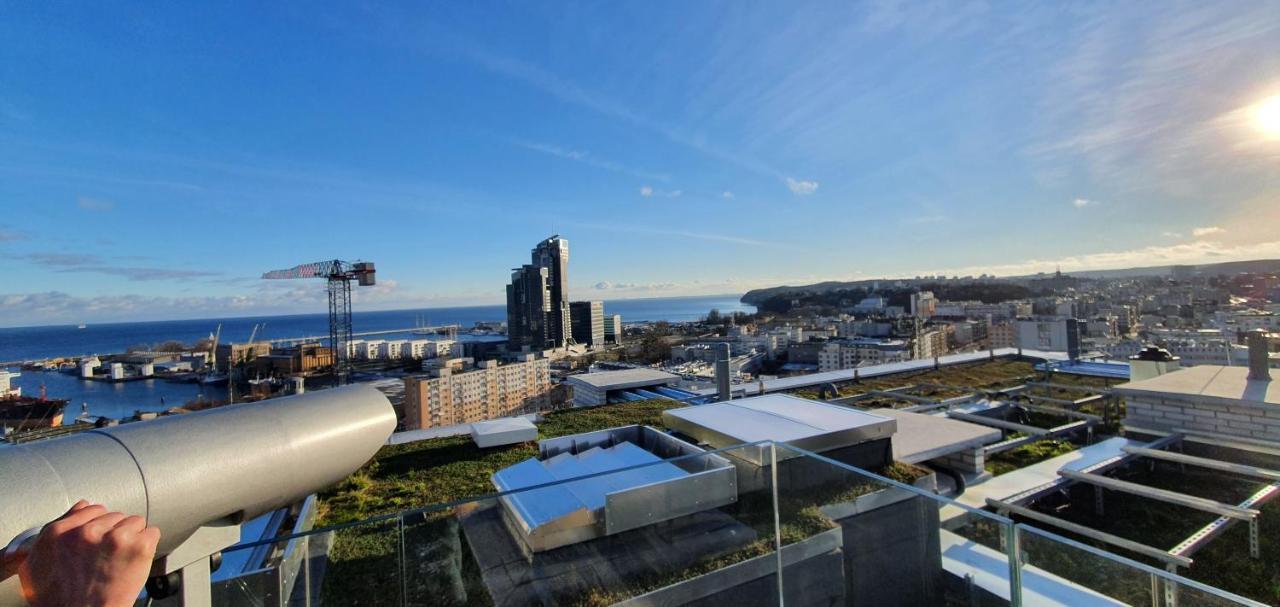 Portova Gdynia Sea View Leilighet Eksteriør bilde